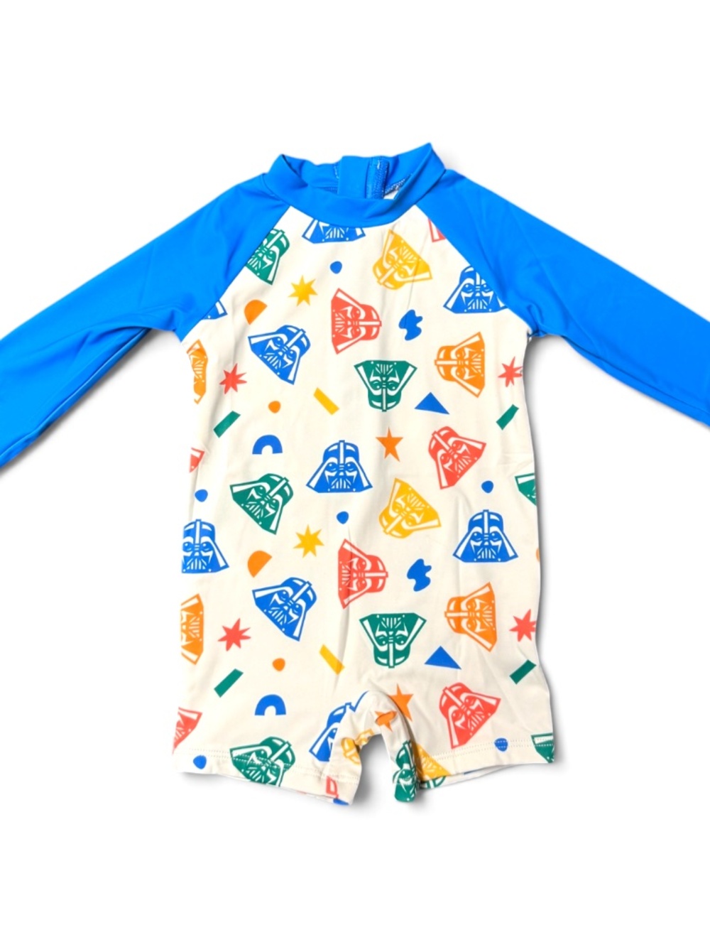 NWT PatPat Star Wars Darth Vader Baby Boy Rash Guard Swimsuit 3-6M